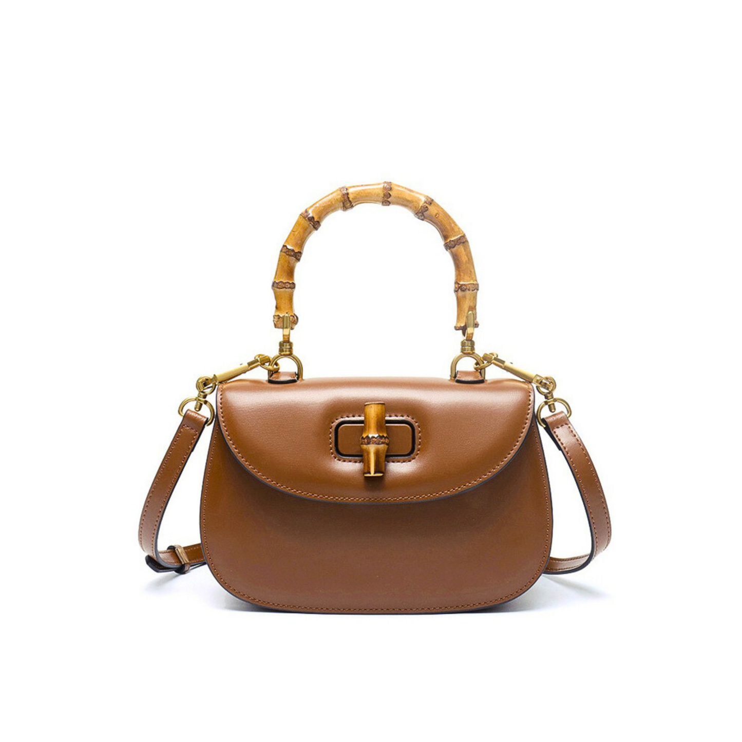 Gucci Bamboo 1947 Inspired top handle Leather bag