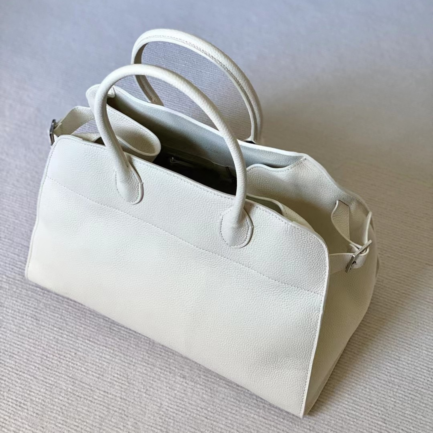The Row Margaux inspired Luxurious Leather Tote Bag