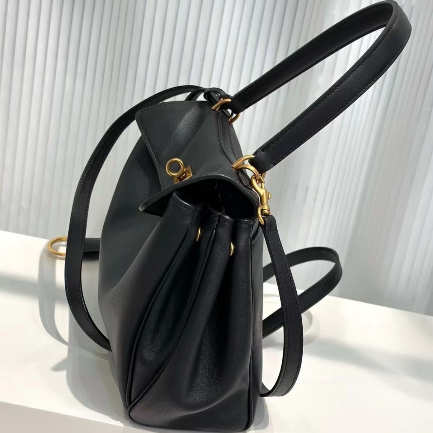 Balenciaga Rodeo Inspired Luxurious Leather Handbag