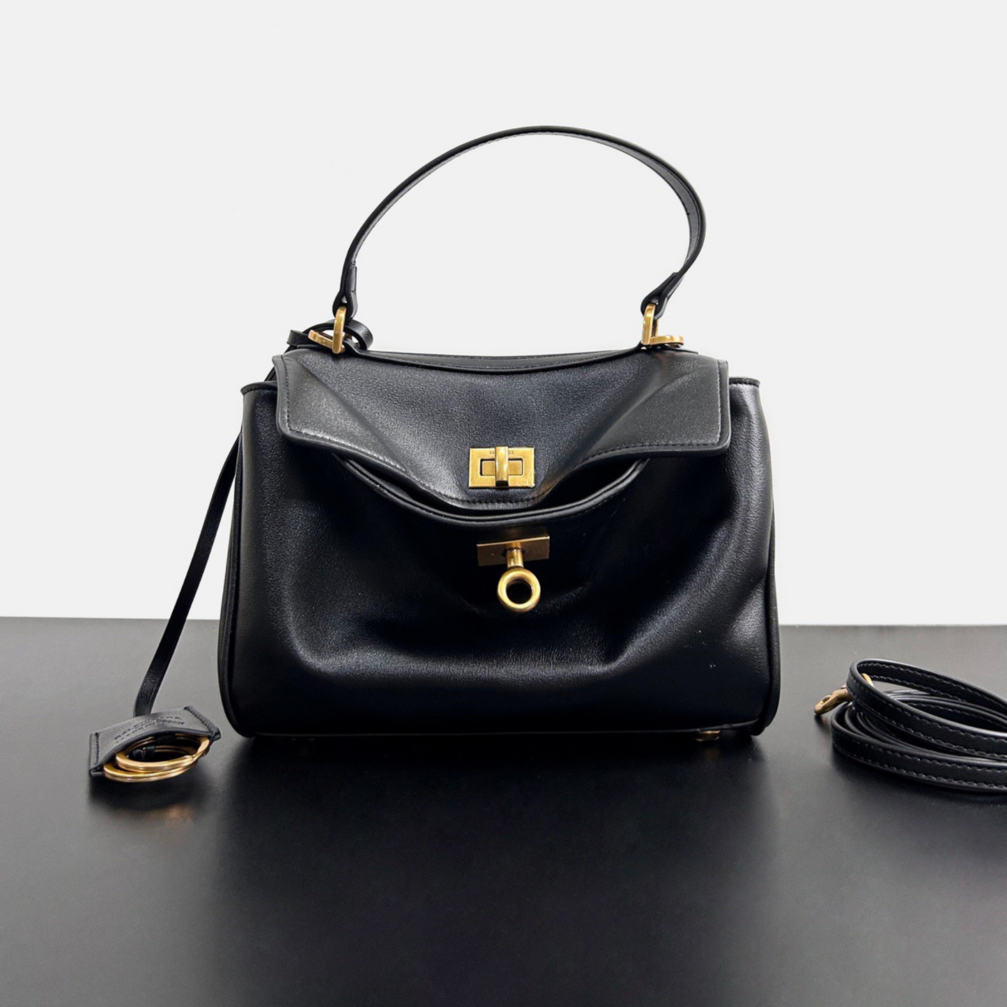 Balenciaga Rodeo Inspired Luxurious Leather Handbag