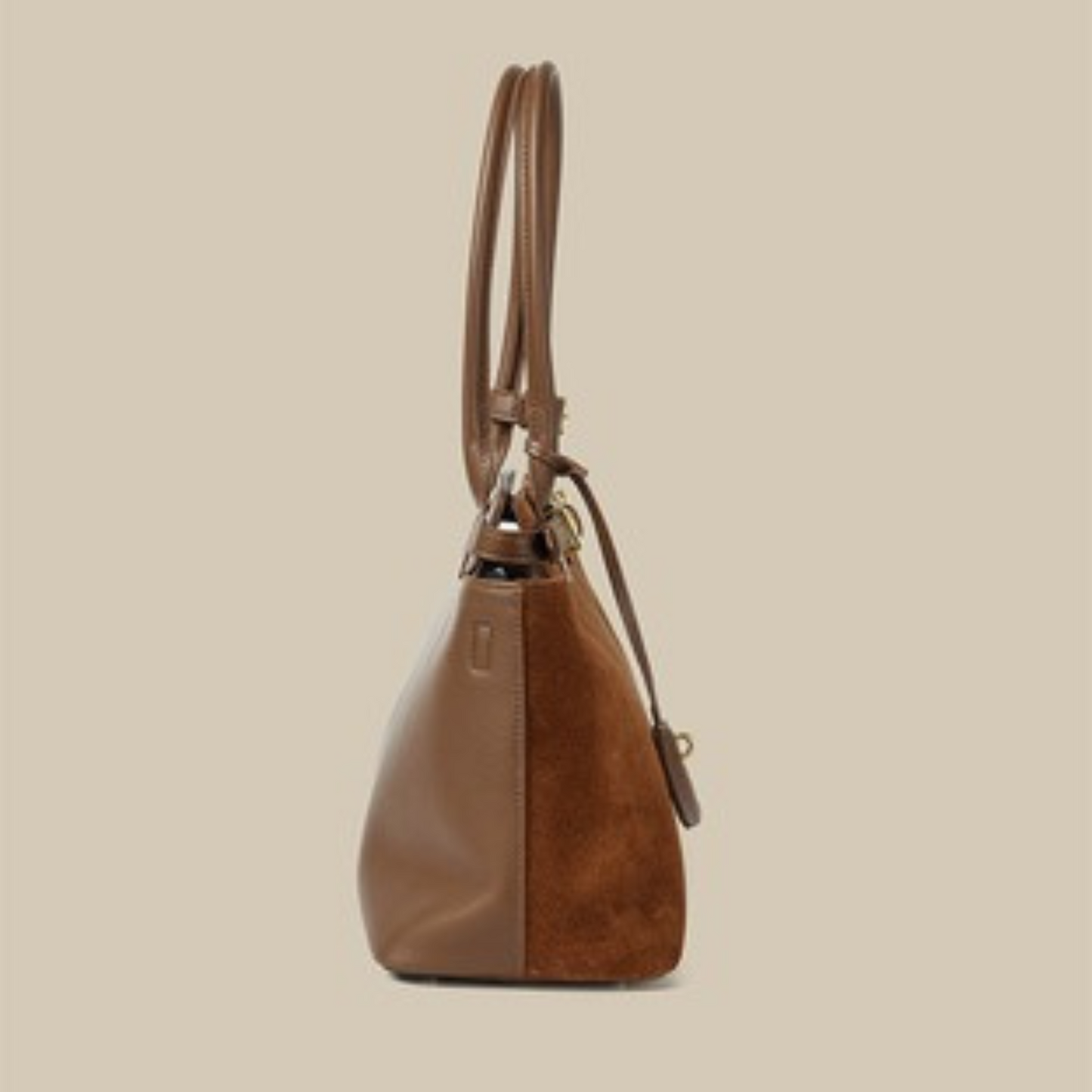 Céline CONTI Inspired Leather Handbag