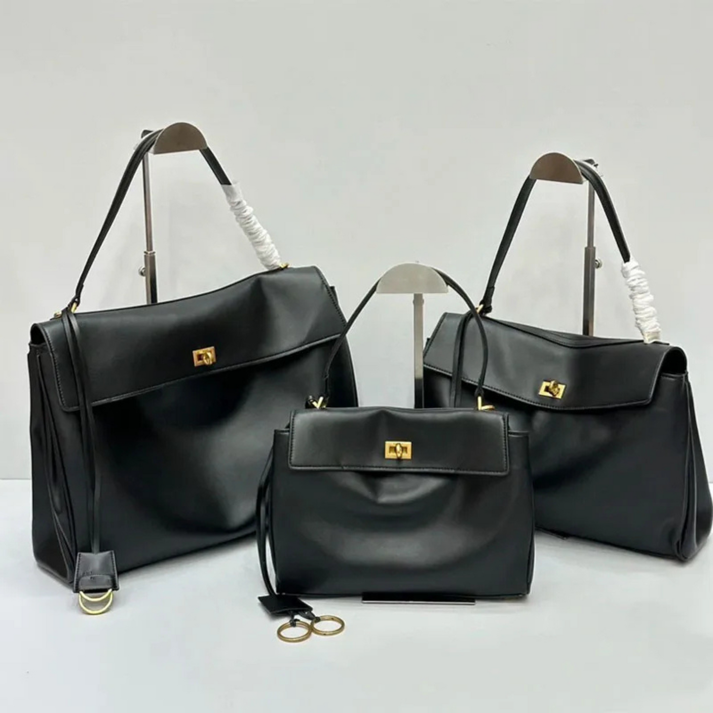 Balenciaga Rodeo Inspired Luxurious Leather Handbag