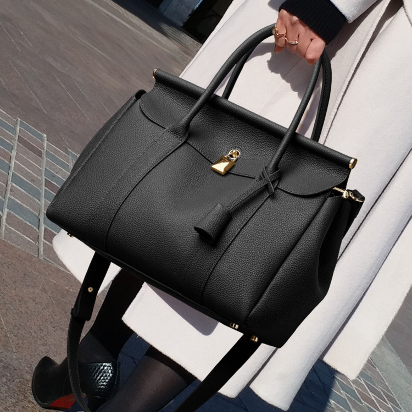 Loro Piana Loom L32 Inspired Leather Bag