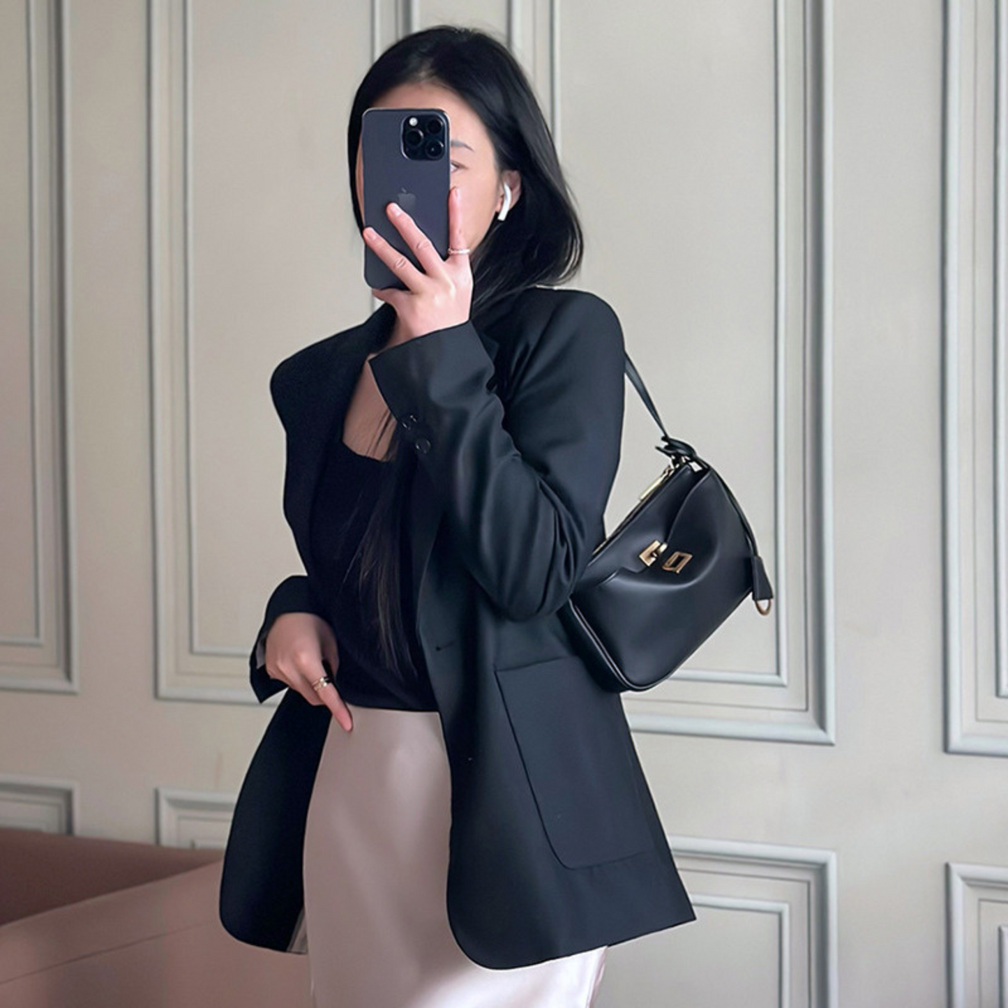 Balenciaga Rodeo Sling Pochette Inspired Luxurious Leather Bag