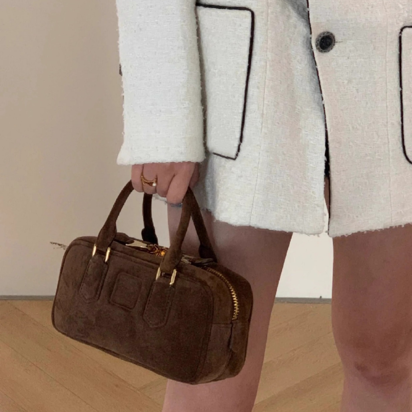 MIUMIU Arcadie-Inspired Leather Handbag