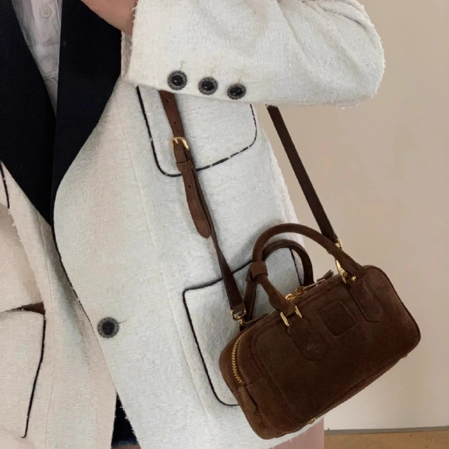 MIUMIU Arcadie-Inspired Leather Handbag