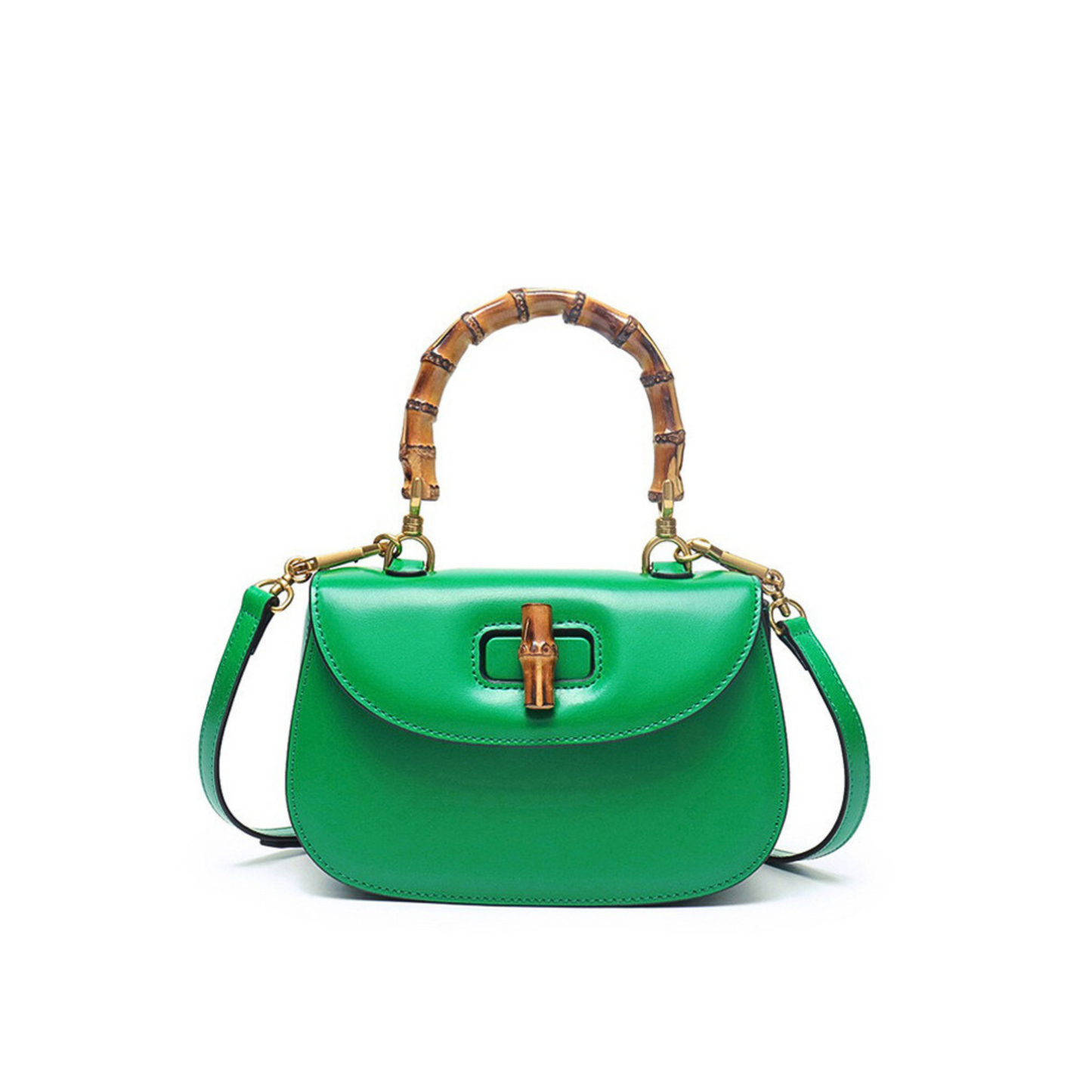 Gucci Bamboo 1947 Inspired top handle Leather bag