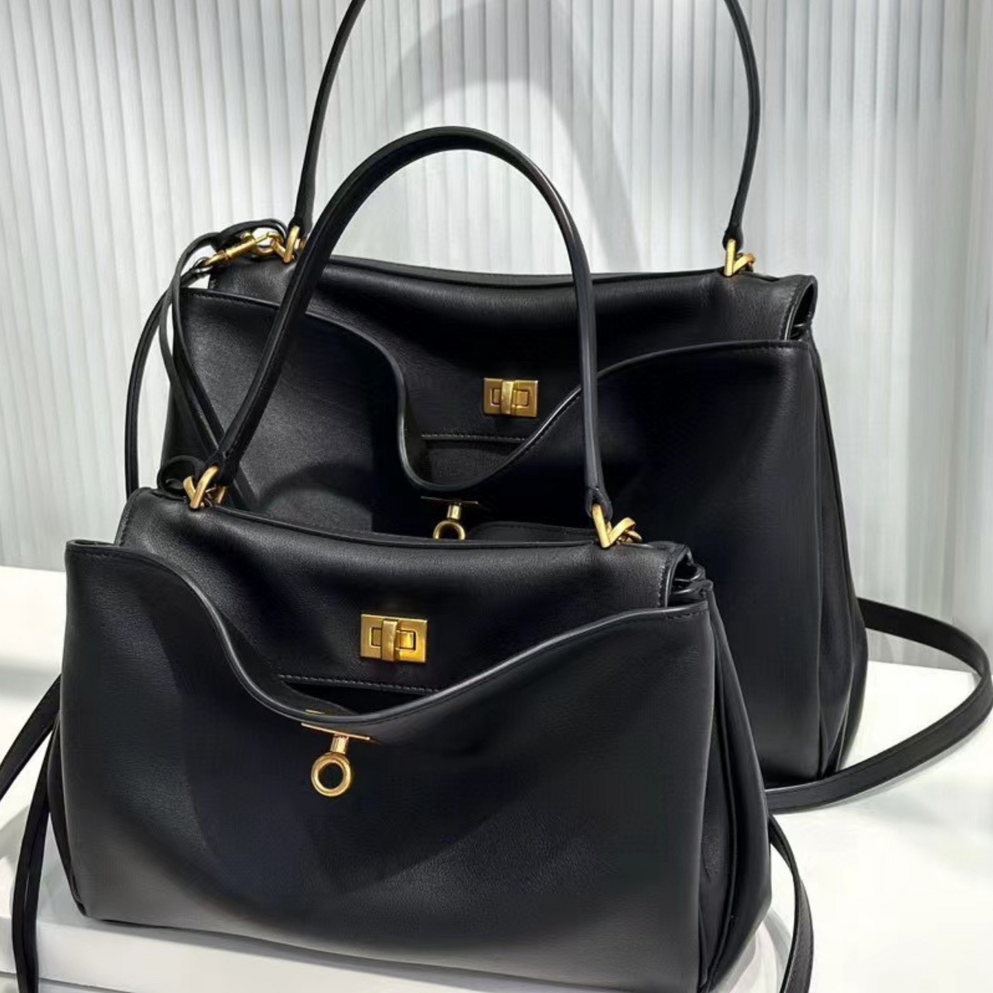 Balenciaga Rodeo Inspired Luxurious Leather Handbag