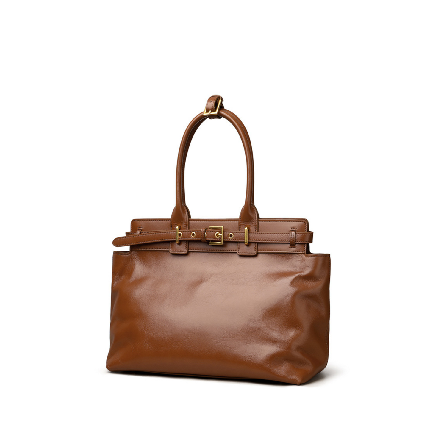 Céline CONTI Inspired Leather Handbag