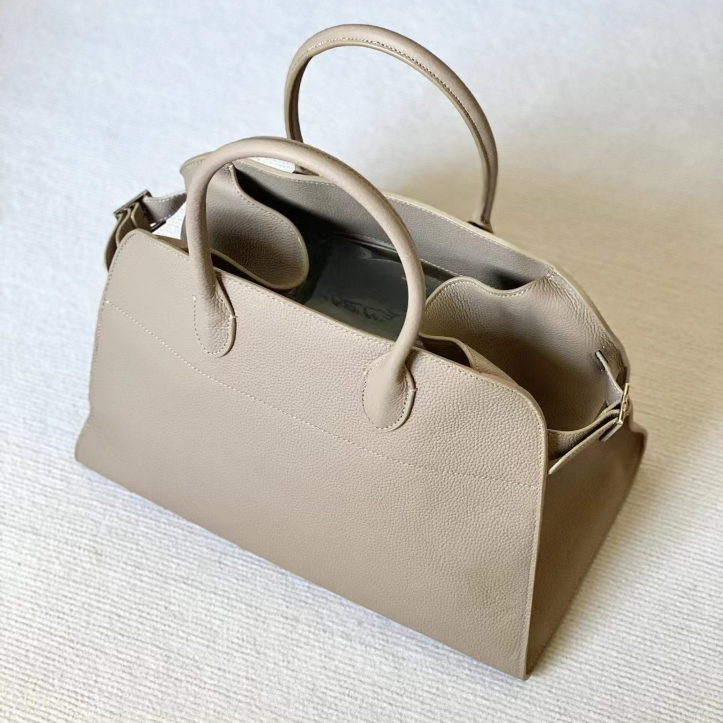The Row Margaux inspired Luxurious Leather Tote Bag