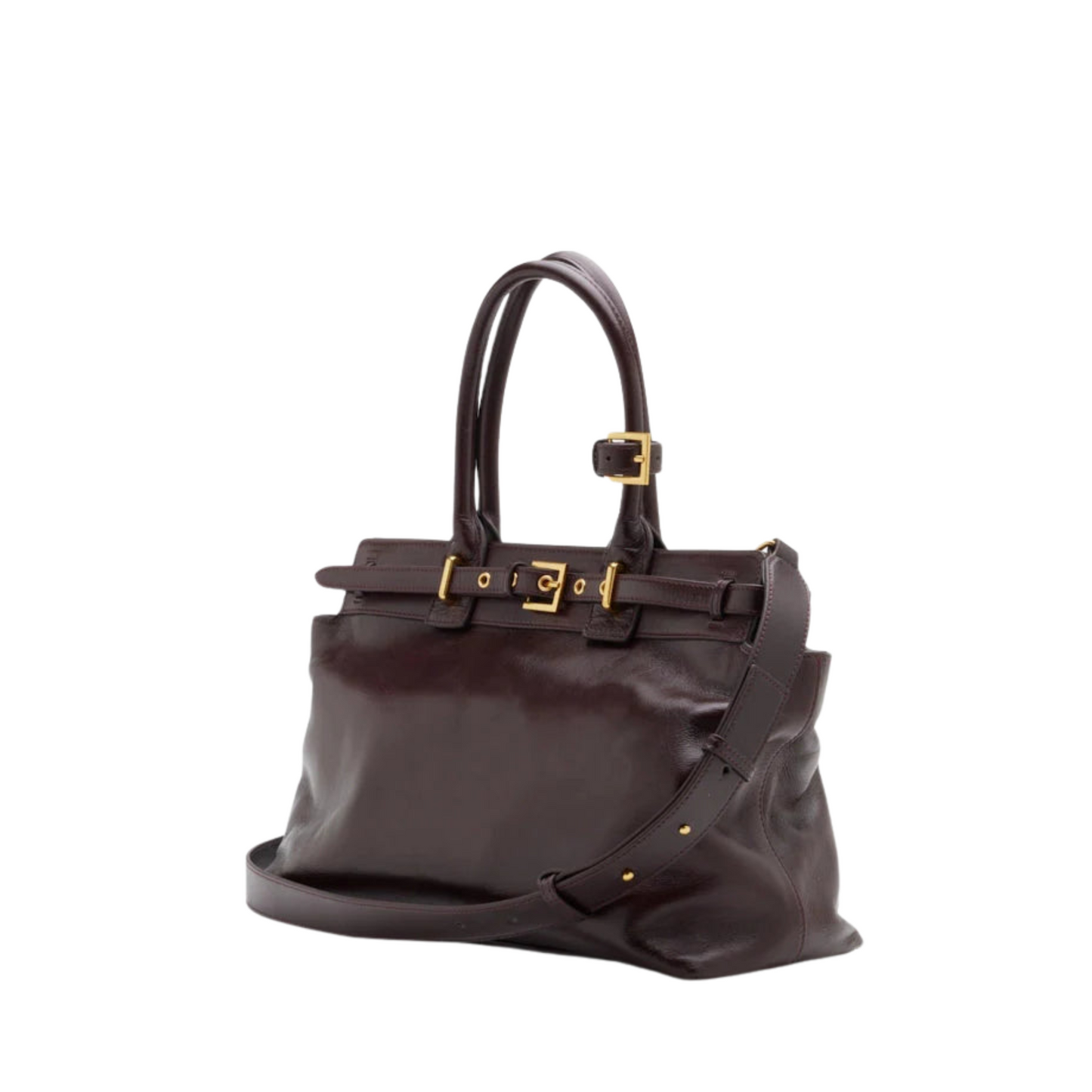 Céline CONTI Inspired Leather Handbag