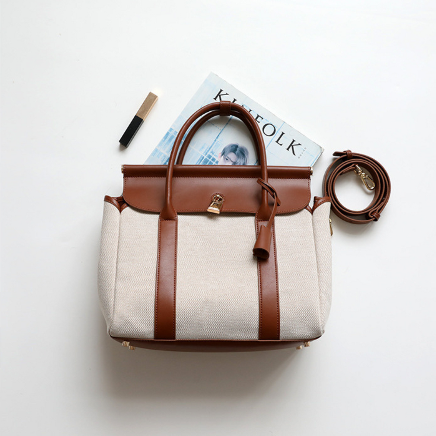 Loro Piana Loom L32 Inspired Leather Bag