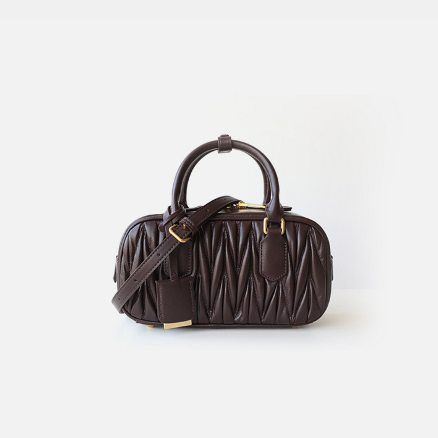 MIUMIU Arcadie Matelassé Nappa Inspired Leather Handbag