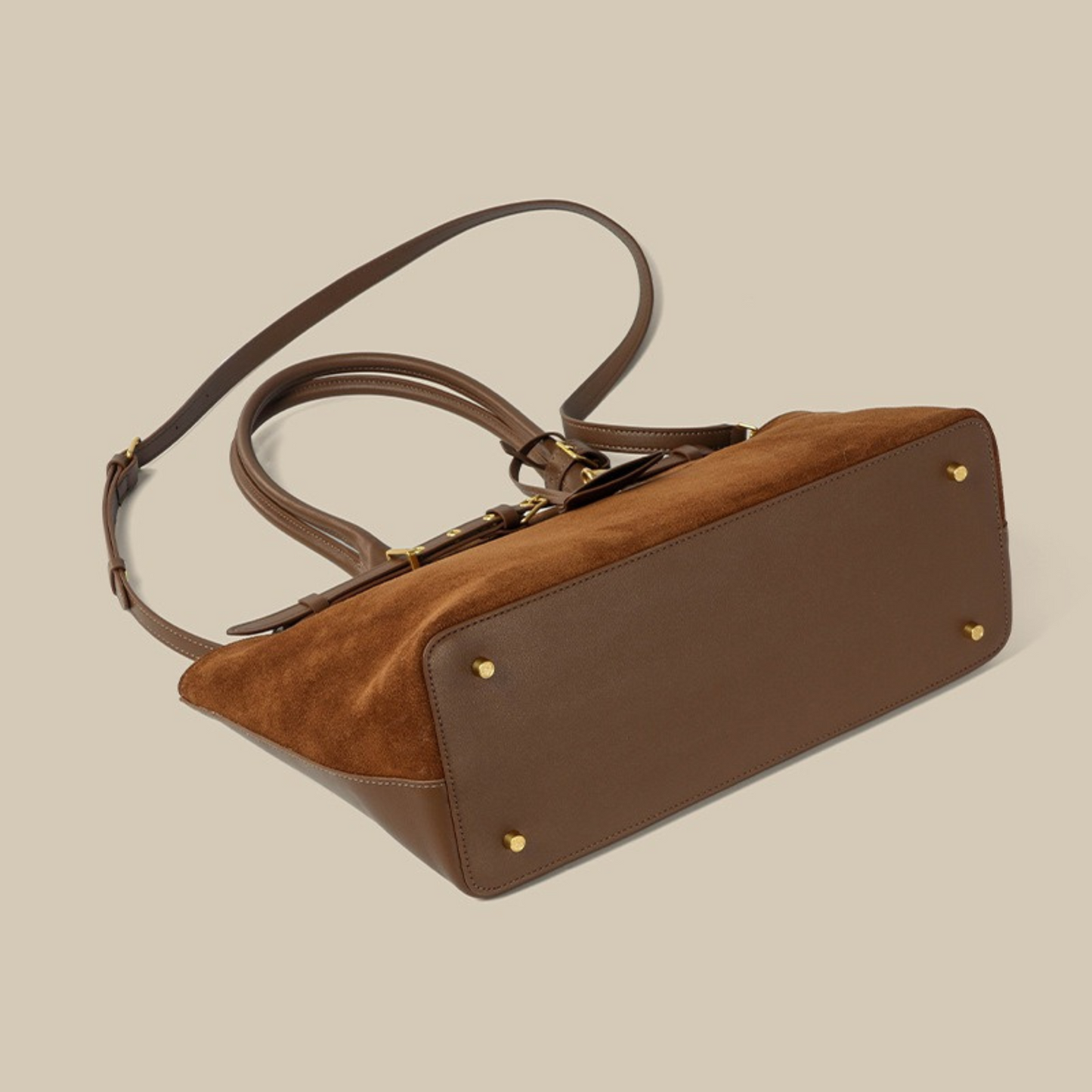 Céline CONTI Inspired Leather Handbag