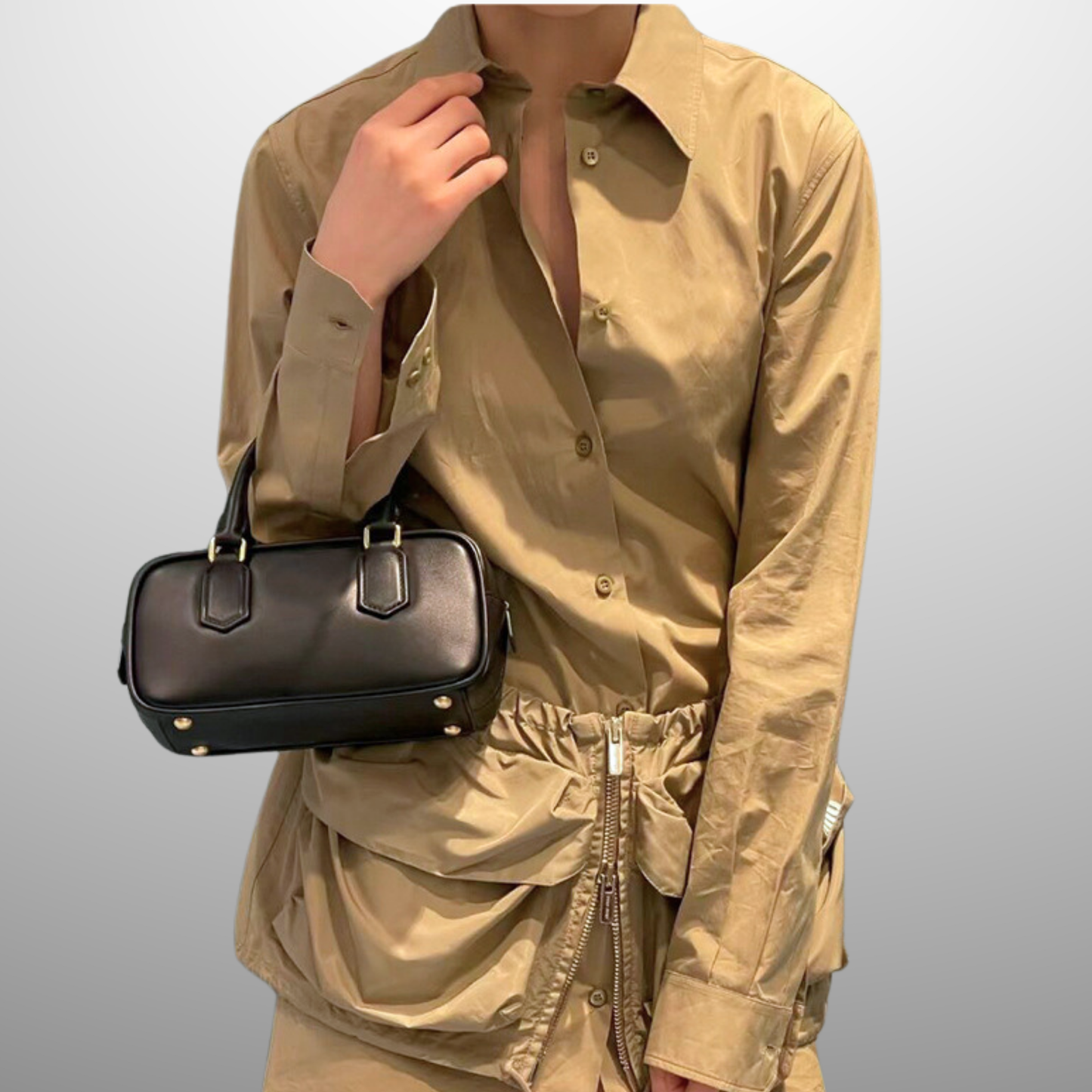 MIUMIU Arcadie-Inspired Leather Handbag
