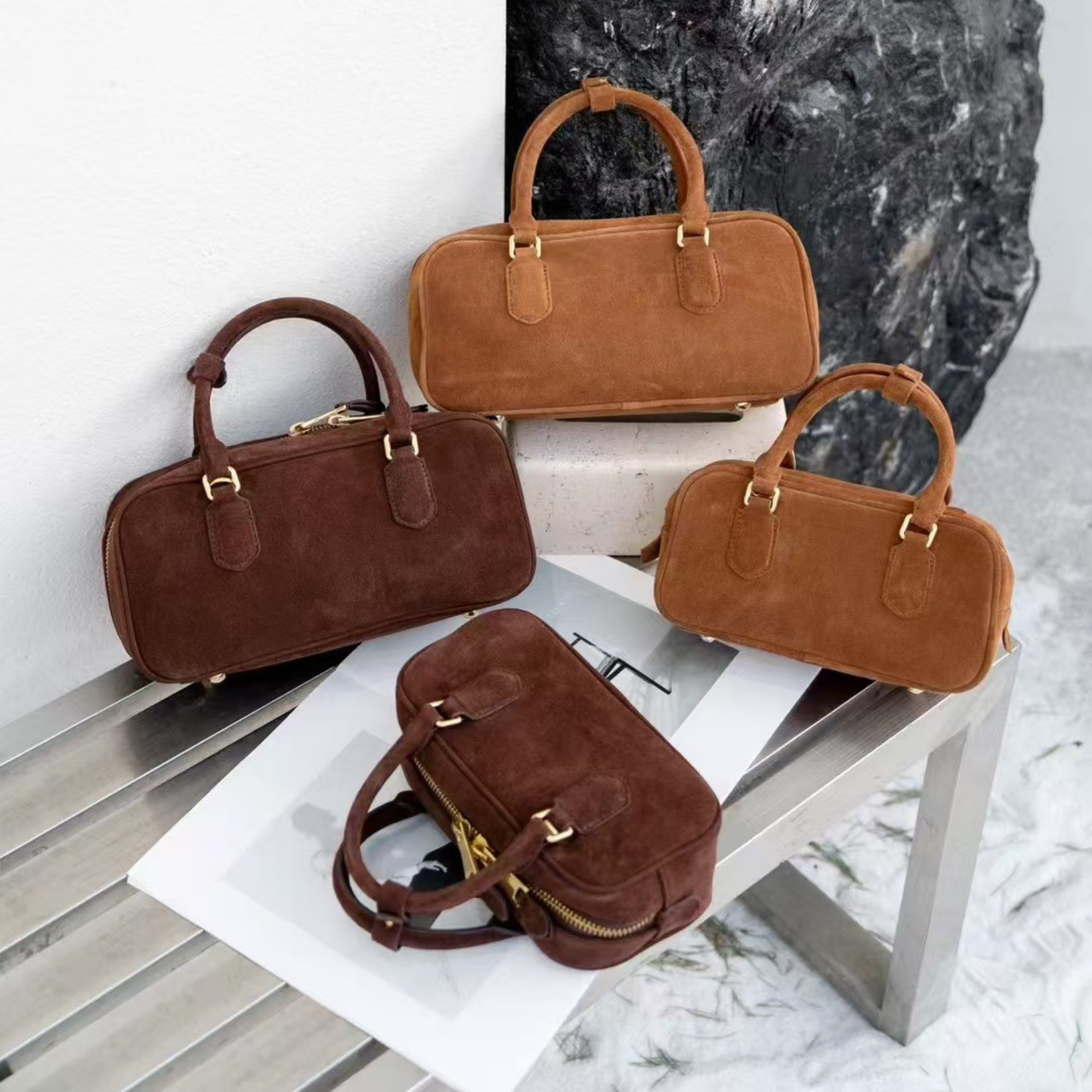 MIUMIU Arcadie-Inspired Leather Handbag
