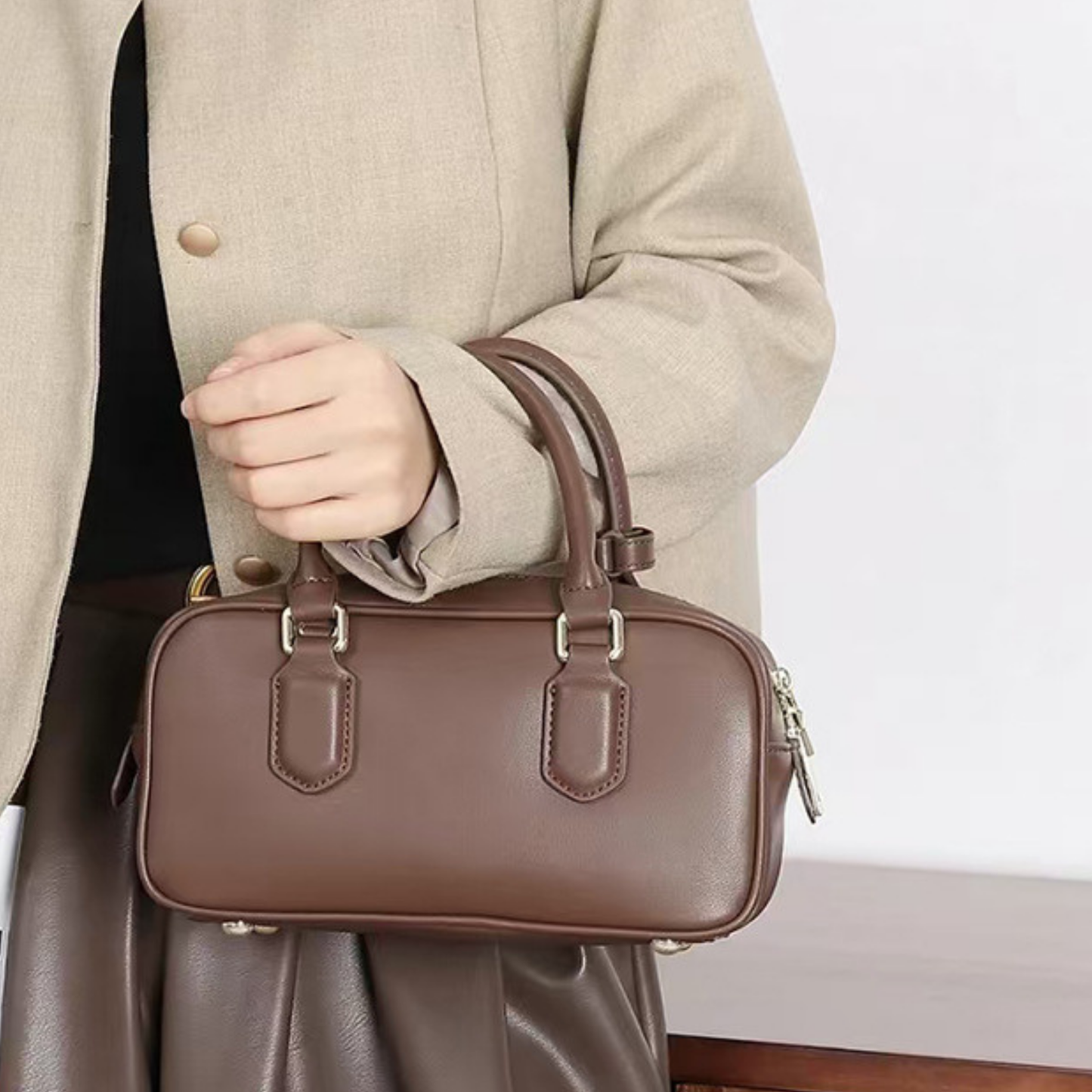 MIUMIU Arcadie-Inspired Leather Handbag