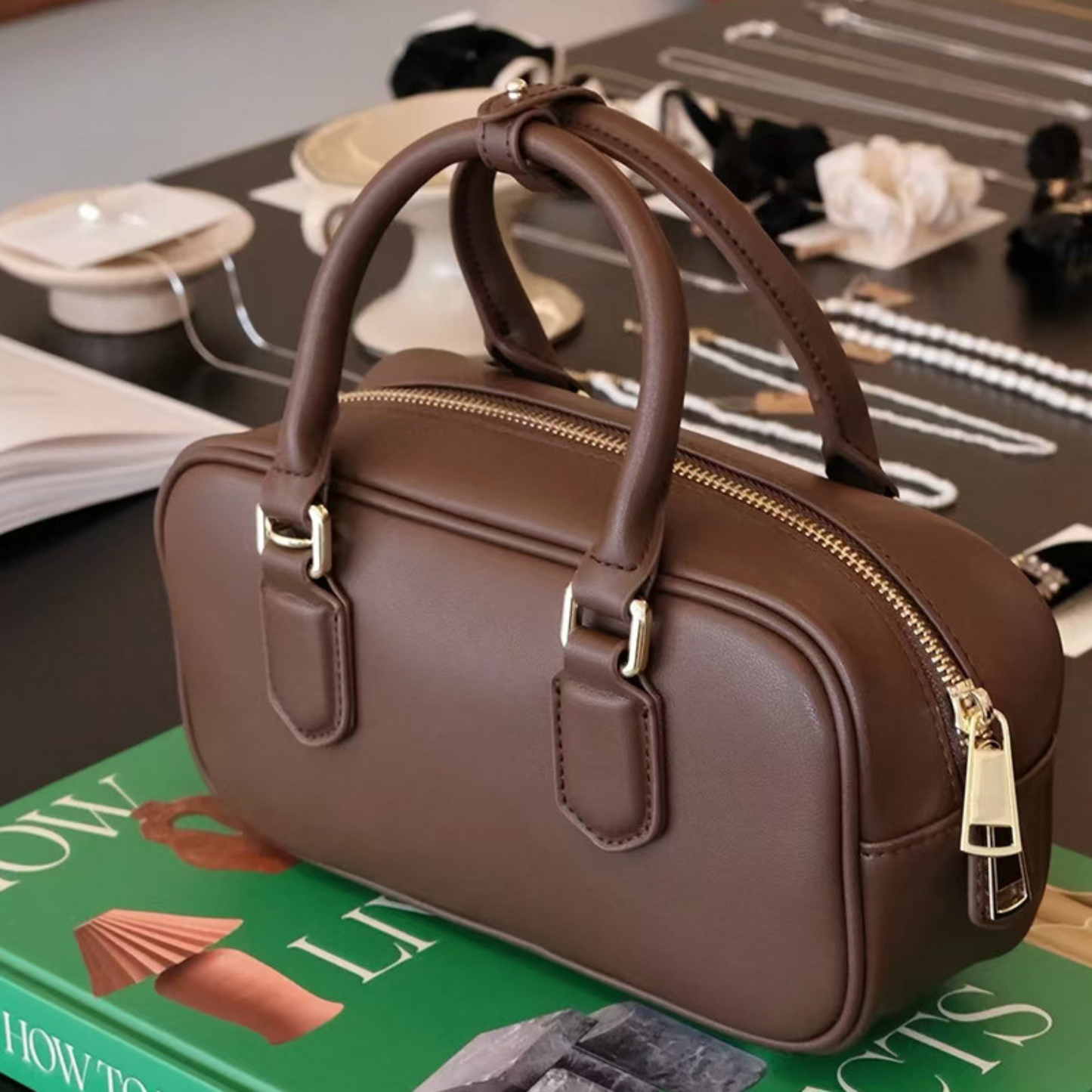 MIUMIU Arcadie-Inspired Leather Handbag
