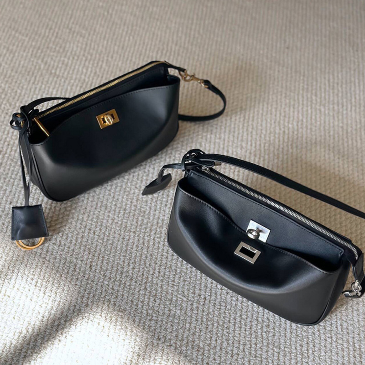 Balenciaga Rodeo Sling Pochette Inspired Luxurious Leather Bag