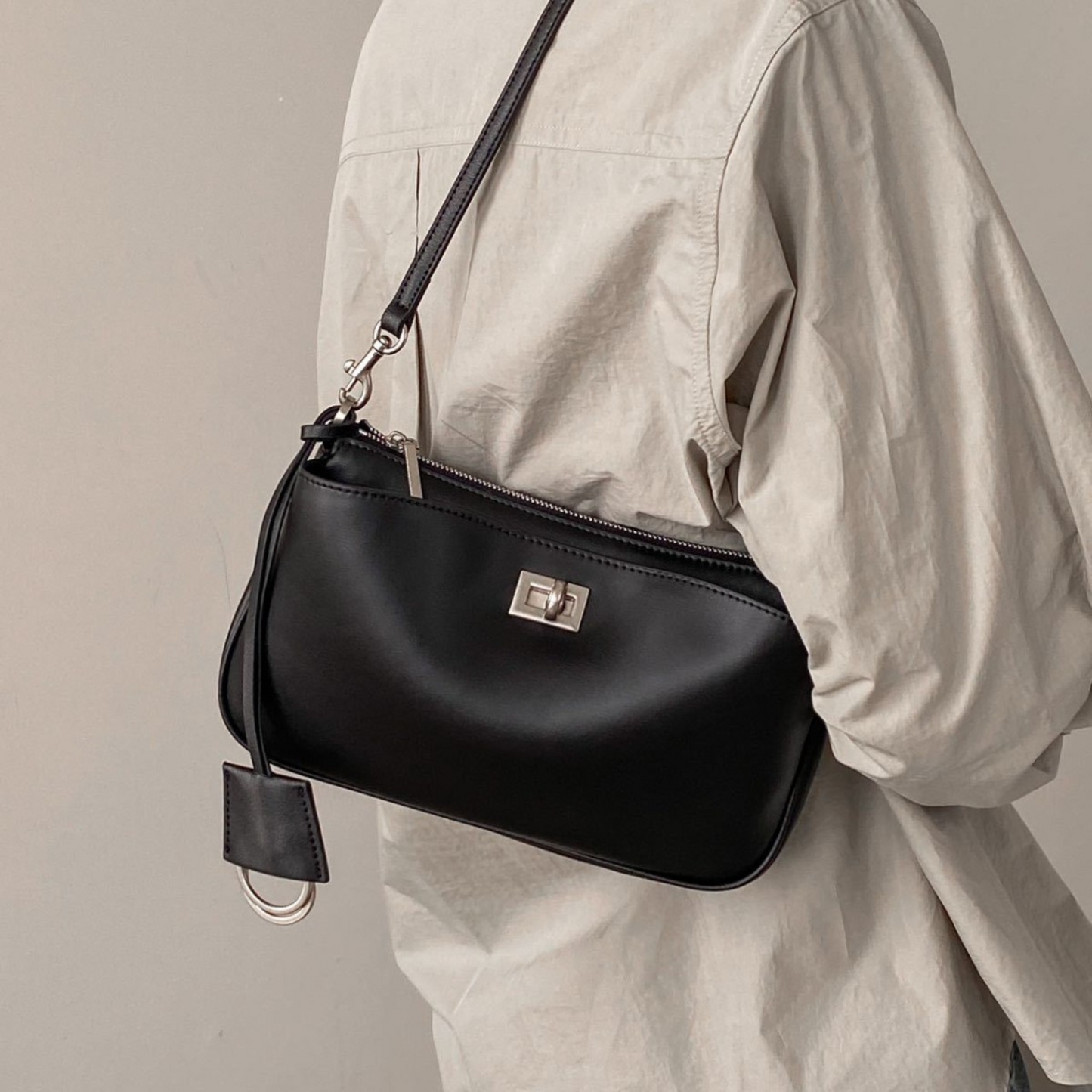 Balenciaga Rodeo Sling Pochette Inspired Luxurious Leather Bag