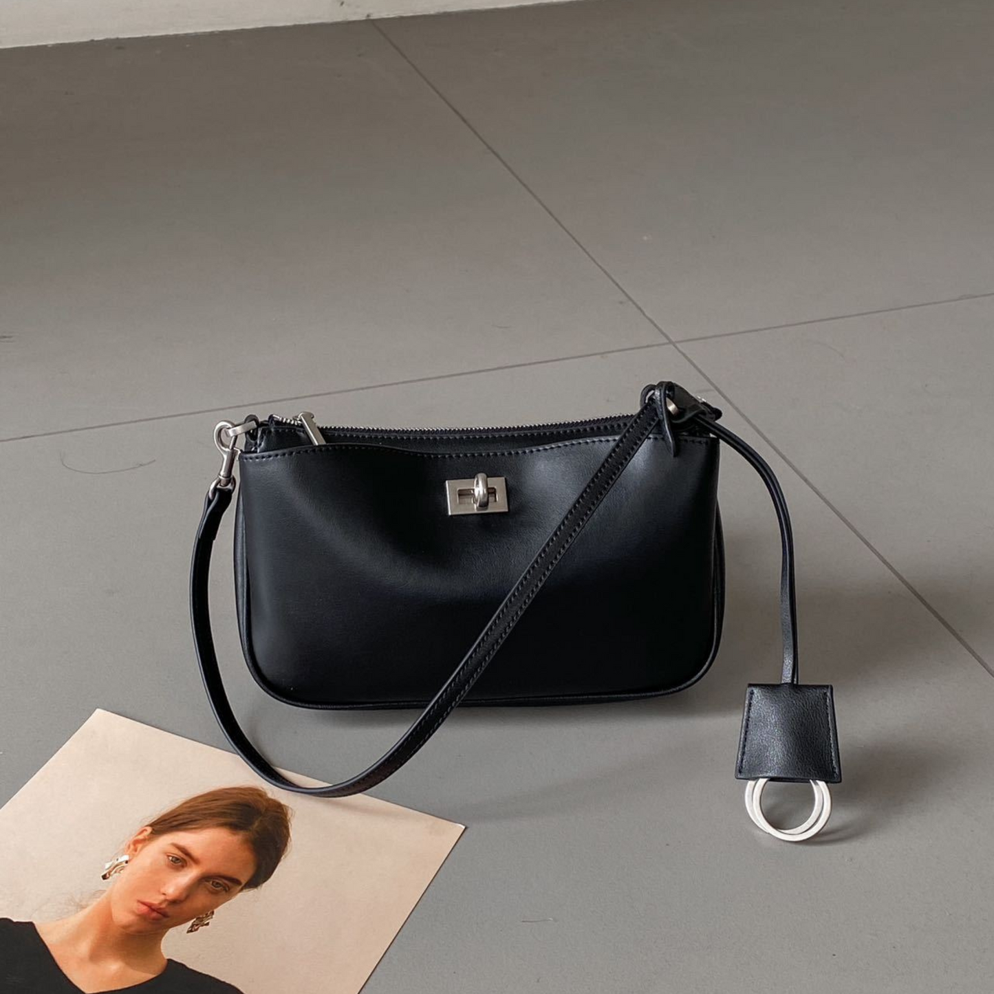 Balenciaga Rodeo Sling Pochette Inspired Luxurious Leather Bag