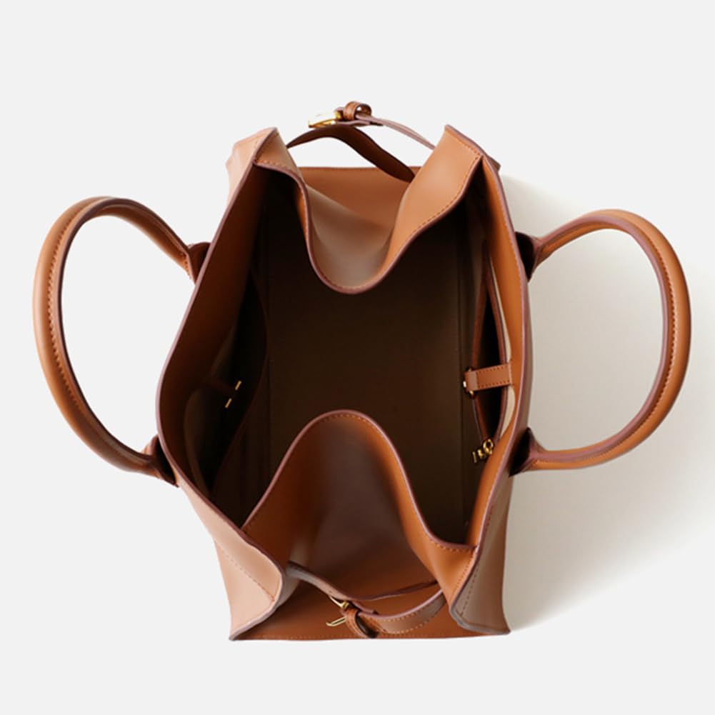 The Row Margaux inspired Luxurious Leather Tote Bag