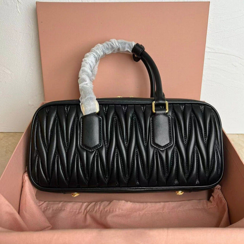MIUMIU Arcadie Matelassé Nappa Inspired Leather Handbag